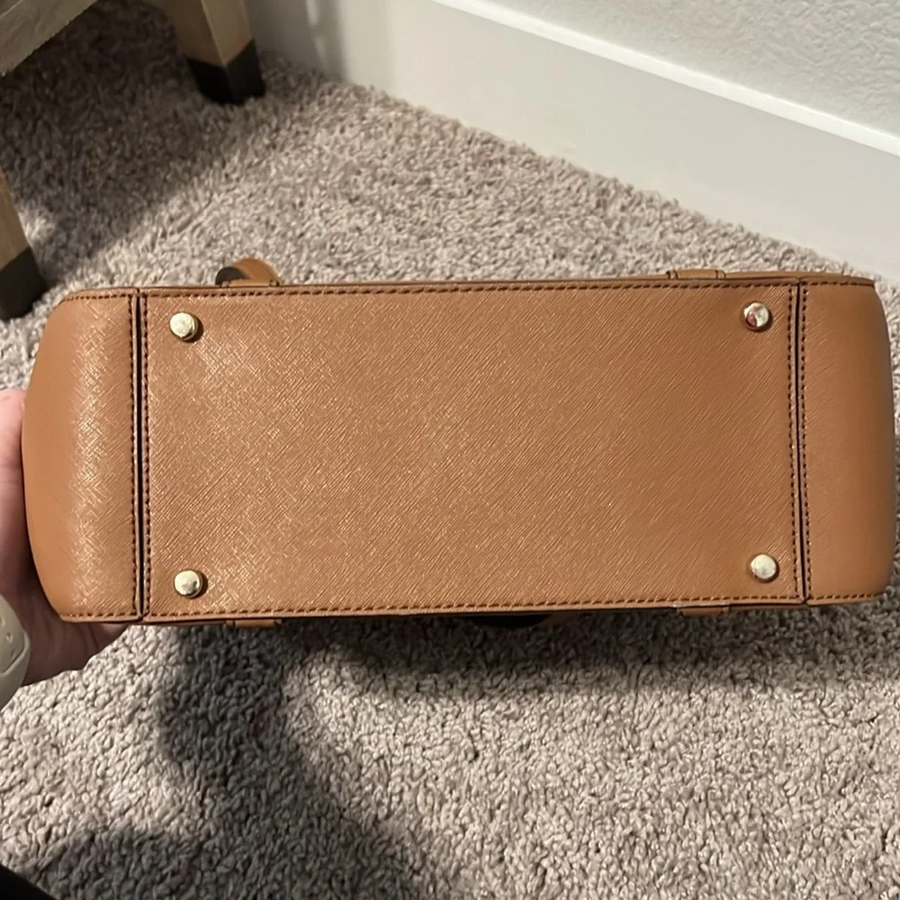 Kate Spade Camel Brown Tote Purse - Picture 5 of 7